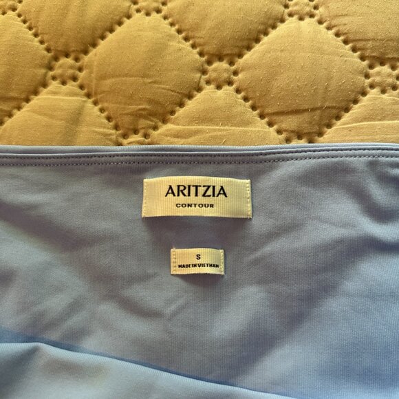 Aritzia Original Contour Ravish Top Dayflower Blue Size Small - Picture 4 of 4